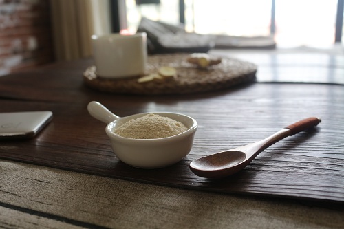 生姜z6com尊龙凯粉和糯米搭配做成椰汁饭